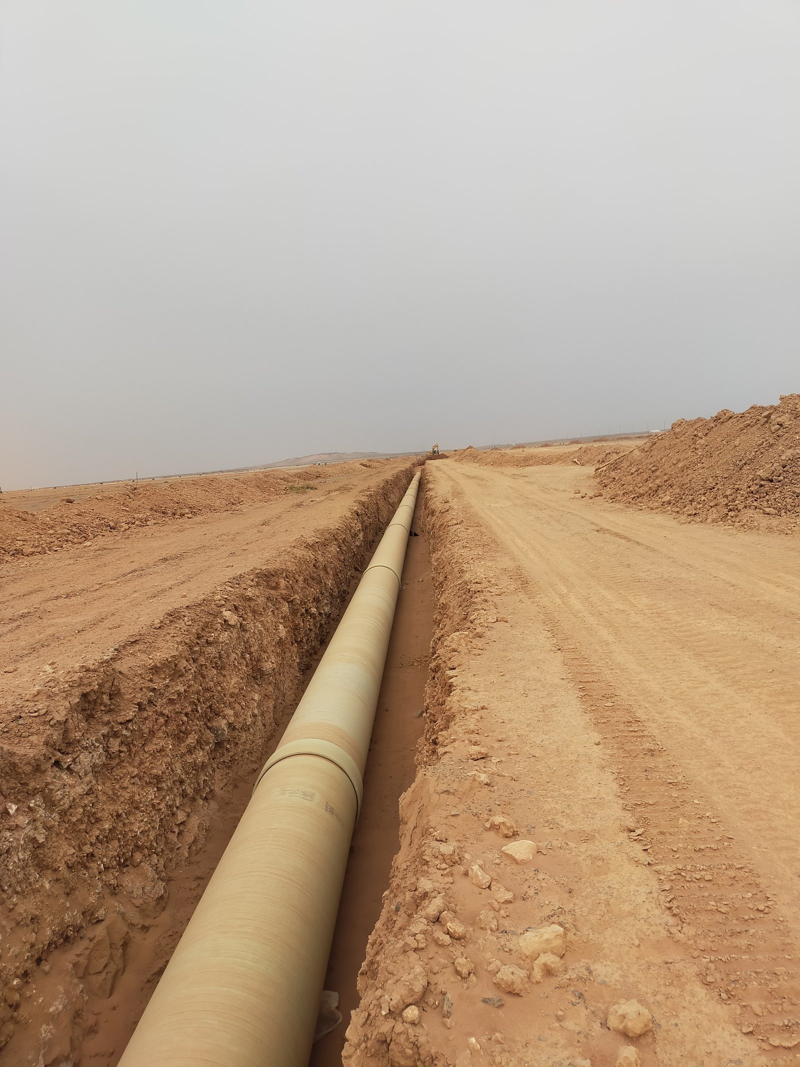 ﺗﺼﻤﻴﻢ وﺗﻨﻔﻴﺬ اﻟﻤﺮﺣﻠﺔ اﻟﺜﺎﻧﻴﺔ ﻟﻤﺸﺮوع اﻟﺨﻄﻮط اﻟﻨﺎﻗﻠﺔ ﻟﻠﻤﻴﺎه اﻟﻤﻌﺎﻟﺠﺔ اﻟﻰ ﻣﺸﺮوع اﻟﻤﻠﻚ ﻋﺒﺪاﻟﻠﻪ ﻟﺘﻄﻮﻳﺮ ﻣﺪﻳﻨﺔ وﻋﺪ اﻟﺸﻤﺎل اﻟﺨﻂ اﻟﻨﺎﻗﻞ ﺑﻴﻦ ﻣﺪﻳﻨﺘﻲ ﻋﺮﻋﺮ ووﻋﺪ اﻟﺸﻤﺎل 2018