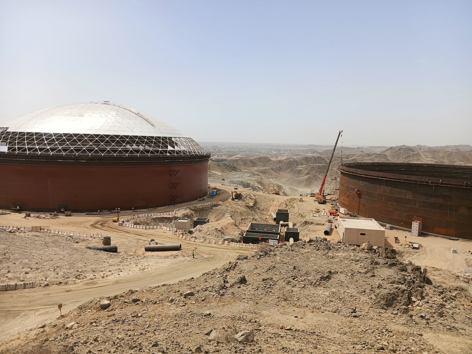 صورة مشروع ﻣﺸﺮوع ﺗﻮرﻳﺪ وﺗﻨﻔﻴﺬ ﺧﻂ اﻧﺎﺑﻴﺐ ﻟﻨﻘﻞ اﻟﻤﻴﺎه اﻟﻰ ﺧﺰاﻧﺎت ﺷﻤﺎل ﺟﺪه